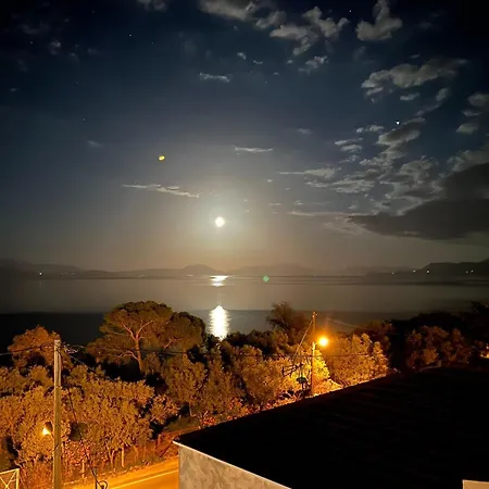 Elena's Seaview Maisonette 아파트 Sykia (Corinthia)